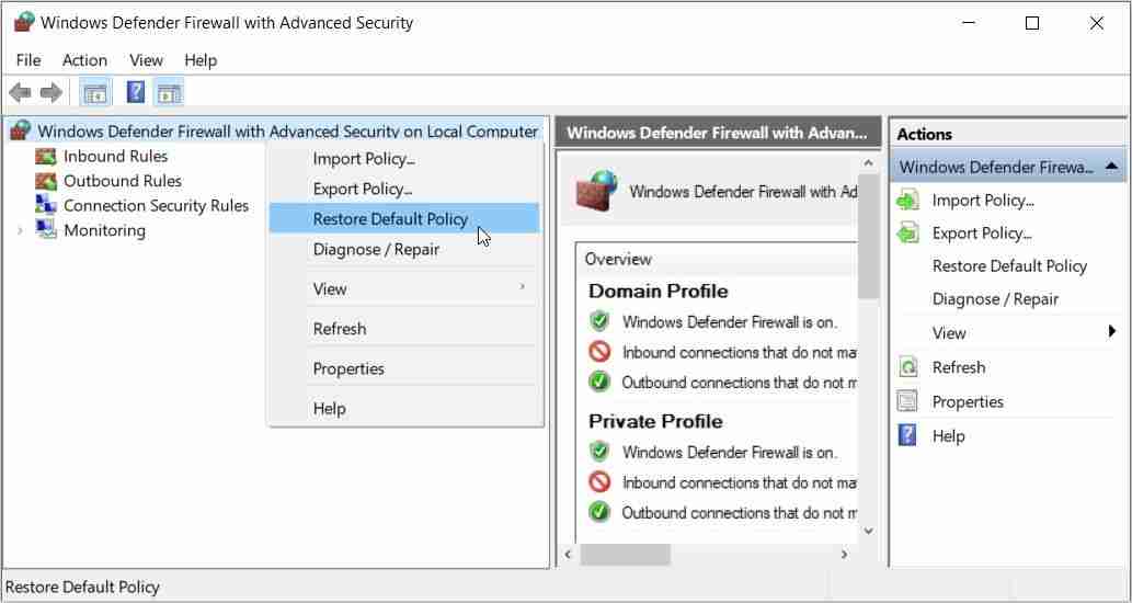 2024年重置Windows防火墙设置的5种方法