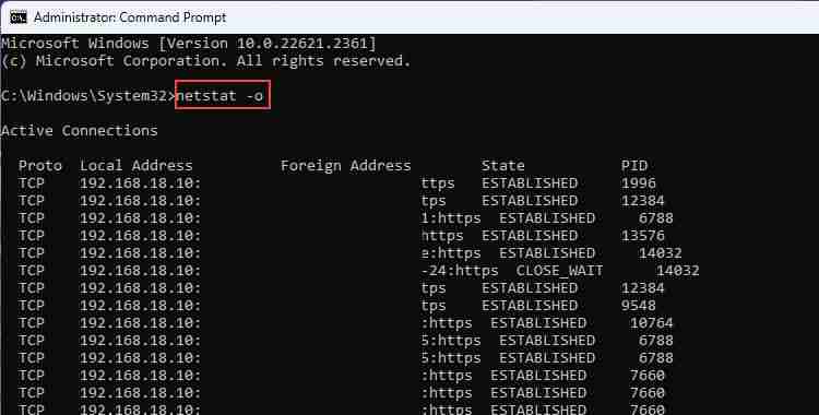 2024年如何在Windows 11中使用Netstat命令监控网络活动