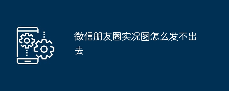 2024年微信朋友圈实况图怎么发不出去
