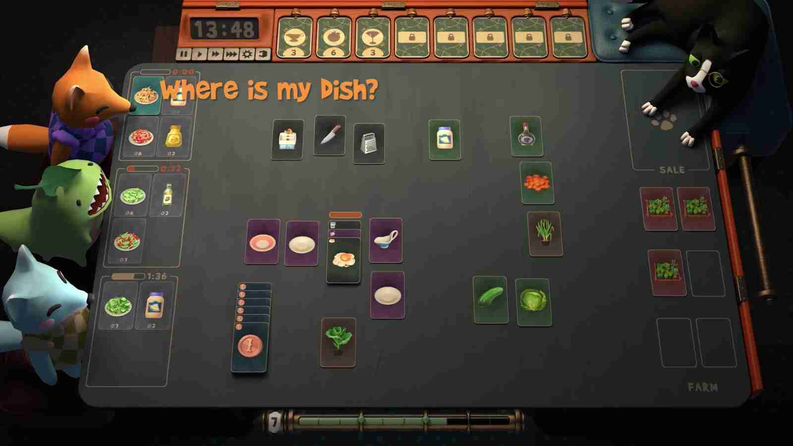 2024年烹饪卡牌游戏《Abra-Cooking-Dabra》Steam页面 明年发售