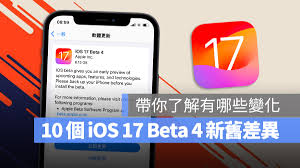 2024年iOS17 Beta 4更新亮点全解析
