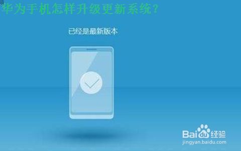 2024年华为手机系统升级指南