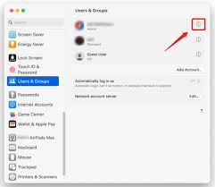 2024年Macbook如何更改登录密码