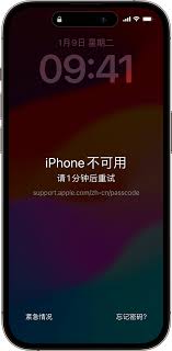 2024年苹果手机忘记密码了如何解锁