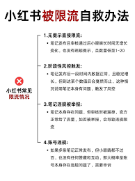 2024年小红书直播限流如何恢复