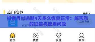 2024年抖音月付功能异常原因及解决办法