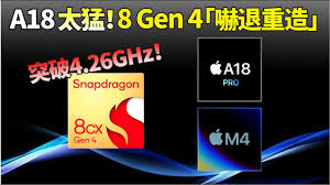 2024年骁龙8gen4与M4跑分对比